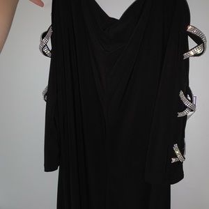 Black formal dress